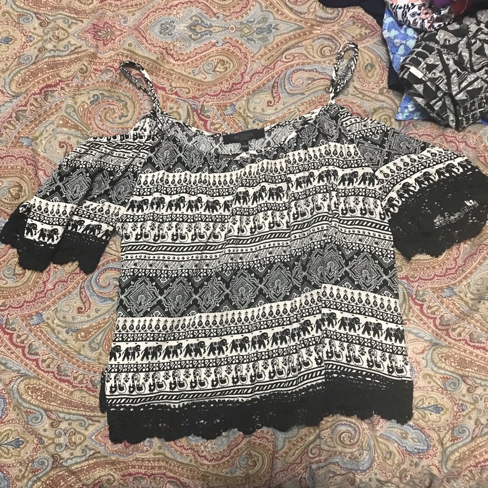 Off the shoulder tank top